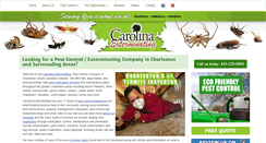 Desktop Screenshot of carolinaexterminating.com